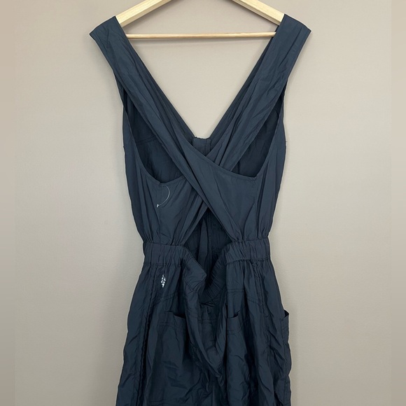 {FP Movement} Back on Trek One Piece Jumpsuit in Black - Womens Large - Picture 6 of 14